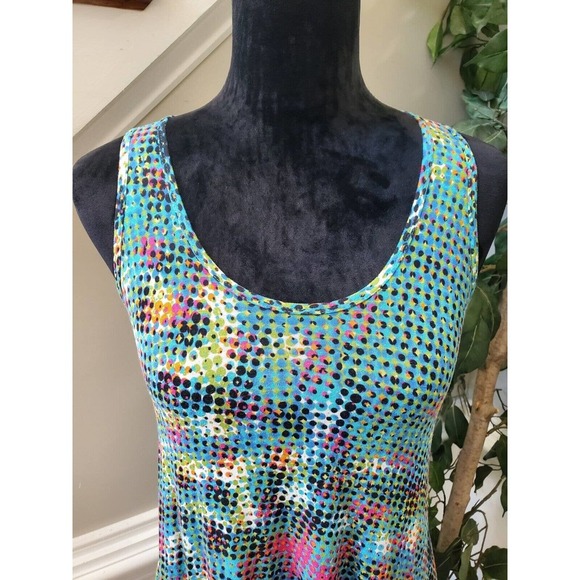 Cabi Women's Multicolor Rayon Scoop Neck Sleeveless Top Blouse Size XS - Picture 3 of 10